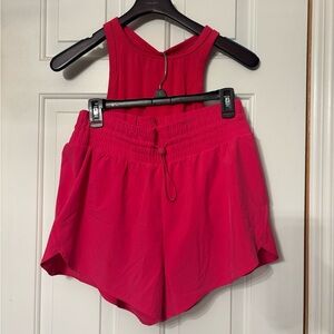 All in motion pink workout set